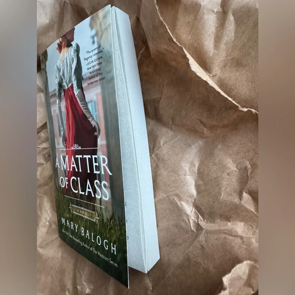 NWT A Matter of Class: A Novel by Mary Balogh